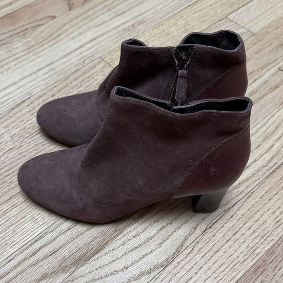 Cole Haan Ankle Boots Dark Brown - Picture 2 of 7